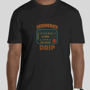 Retro Craps Table Tee
