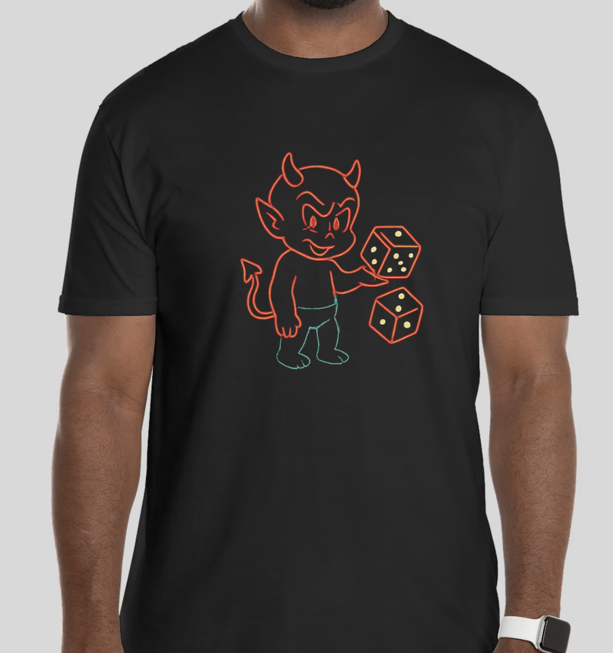 High Roller Devil Tee